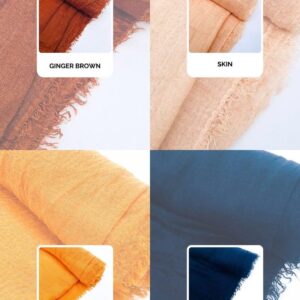 Ginger Brown Crimps Hijab